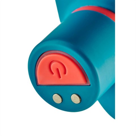Dreamtoys Love Thunder masażer punktowy silikonowy 15 cm czarny
