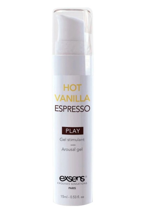 EXSENS Arousal Gel Hot Vanilla Espresso 15ml - żel intymny o aromacie kawy