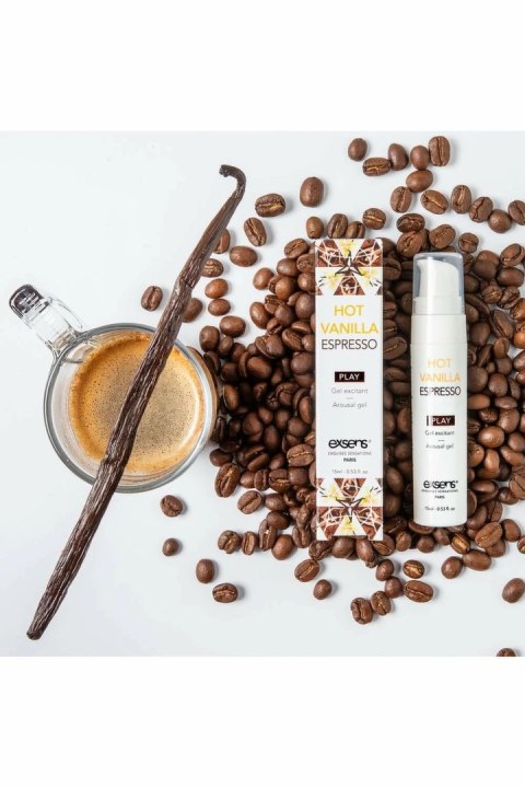 EXSENS Arousal Gel Hot Vanilla Espresso 15ml - żel intymny o aromacie kawy