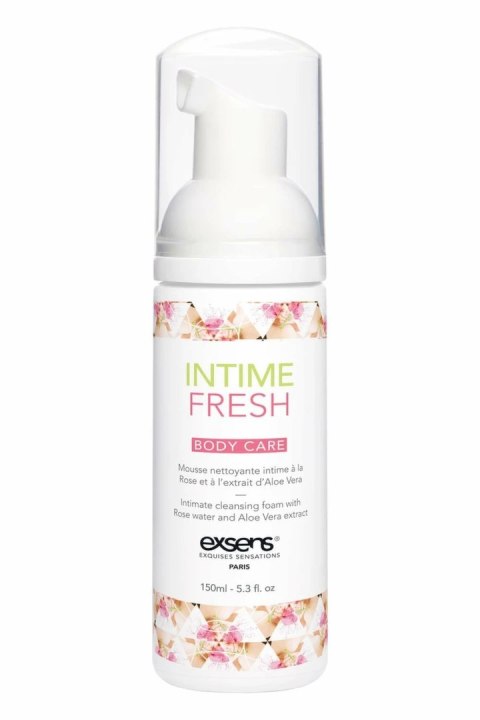 EXSENS ORGANIC CLEANER INTIME FRESH 150ml pianka do higieny rożana