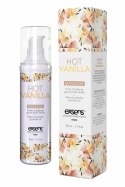 EXSENS Warming Massage Oil Hot Vanilla 50ml - rozgrzewający olejek waniliowy