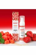 EXSENS Warming Massage Oil Strawberry 50ml - rozgrzewający olejek truskawkowy