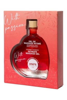 EXSENS With Passion Żel do masażu o zapachu jabłka 50ml