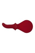 FUN FACTORY BUCK DICH RED - Paddle silikonowy z anatomicznym uchwytem 31,5 cm