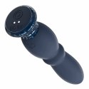 GLAM Beaded Anal Vibe bezprzewodowy, silikonowy, pilot, 12,1 cm