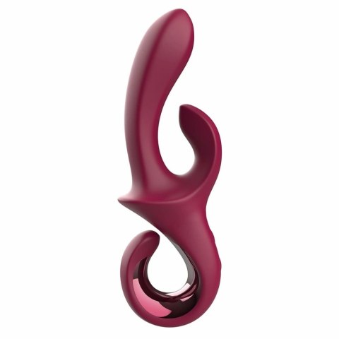 GLAM DUO VIBRATOR silikonowy, 2 silniki, wodoodporny, 22,7 cm