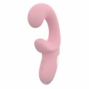 GLAM Flexible Duo Vibrator silikonowy, 2 silniki, wodoodporny, fioletowy