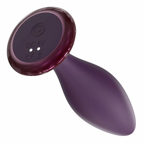 GLAM STRONG ANAL VIBE - bezprzewodowy system wibracyjny, silikon, 12,8 cm