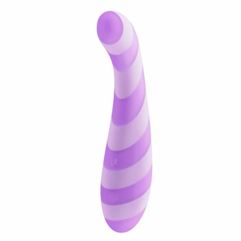 GLITZ Purple Pleasure G-Spot Vibrator silikonowy, wodoodporny 15,7 cm