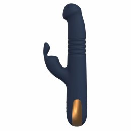 GODDESS PHAEDRA Up and Down Duo Vibrator silikonowy granatowy 22,4 cm