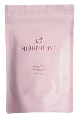 HIGH ON LOVE Refill do Soli Kąpielowej 500g z olejem konopnym i rożą