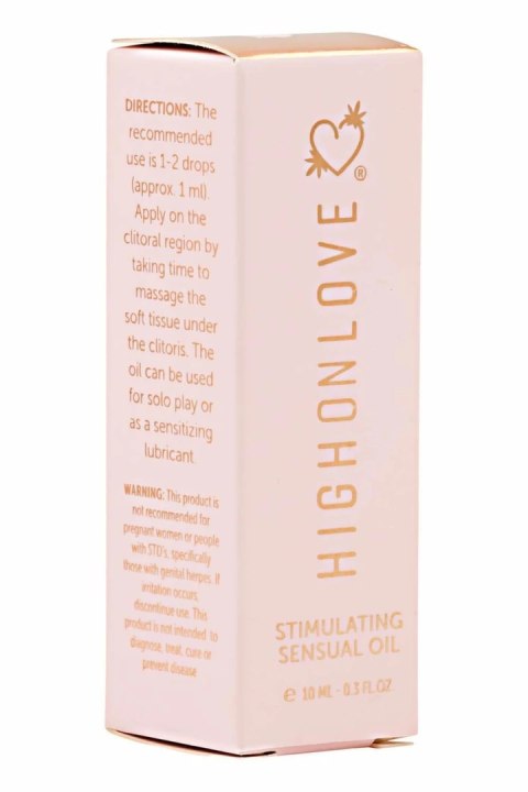HighOnLove Mini Sensual Stimulating Oil 10ml - olejek intymny podrożny