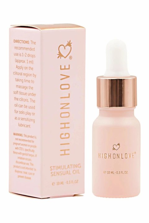 HighOnLove Mini Sensual Stimulating Oil 10ml - olejek intymny podrożny