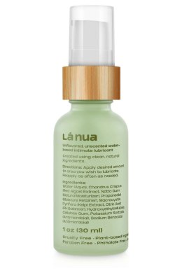 LA NUA Cucumber Aloe nawilżający żel intymny 30ml, szklana butelka