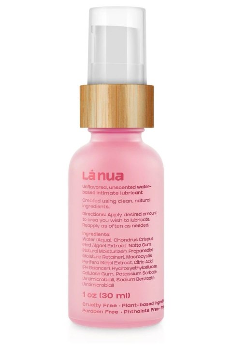 LA NUA Lubrykant wodny 30ml Truskawka-Kokos, naturalny, szklana butelka