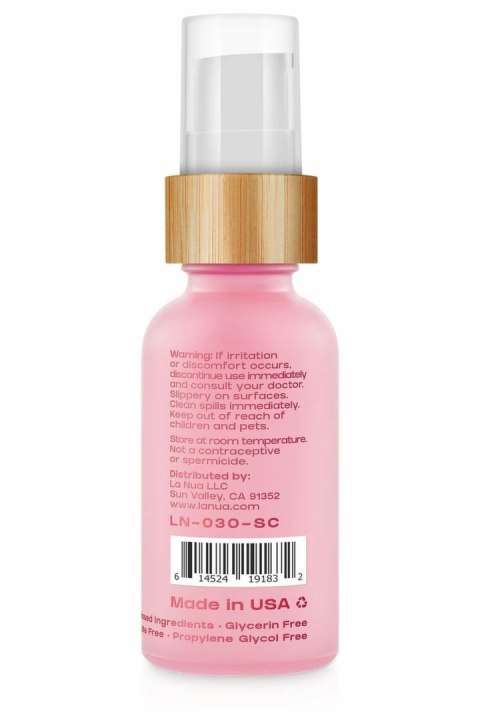 LA NUA Lubrykant wodny 30ml Truskawka-Kokos, naturalny, szklana butelka