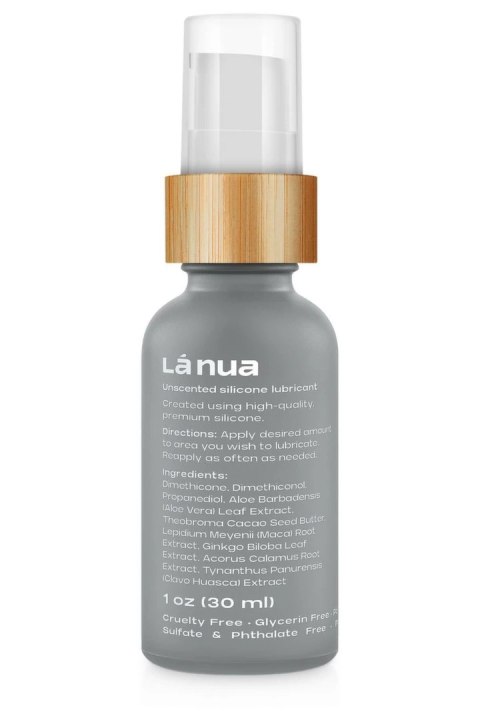 LA NUA Unscented Silikonowy Lubrykant 30ml - Bezpieczny, Naturalny Skład