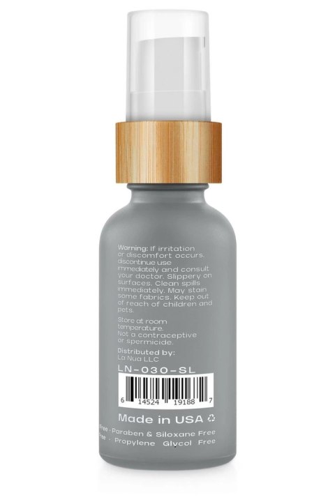 LA NUA Unscented Silikonowy Lubrykant 30ml - Bezpieczny, Naturalny Skład