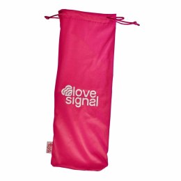 LOVE SIGNAL Your Toy Guard Pink - Antybakteryjny Pokrowiec 32x13 cm