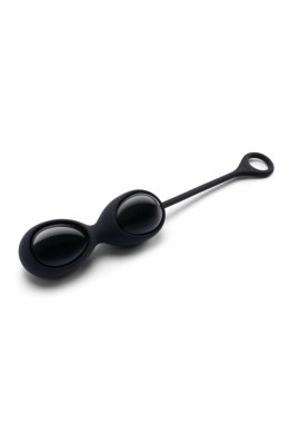 Le Wand Crystal Yoni Eggs Black Obsidian - zestaw do ćwiczeń mięśni dna miednicy