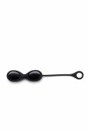 Le Wand Crystal Yoni Eggs Black Obsidian - zestaw do ćwiczeń mięśni dna miednicy