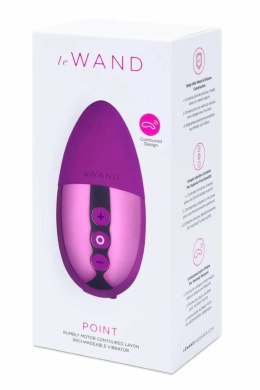 Le Wand Point Cherry - kompaktowy masażer z 15 trybami wibracji
