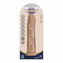 MISTER DIXX Ryan 24,5 cm silikonowy model z przyssawką i mocowaniem