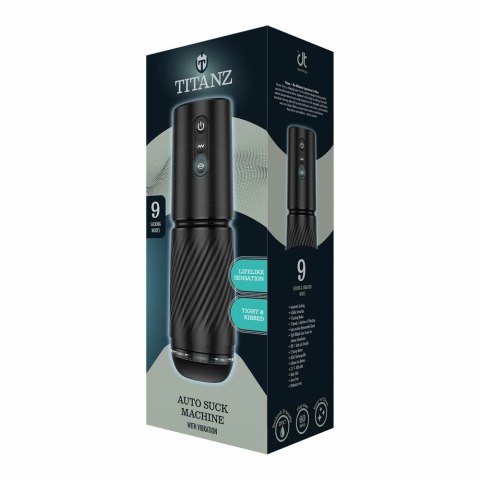 Titanz Auto Suck Machine automatyczna maszyna intymna z wibracją USB