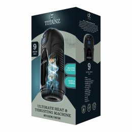 Titanz Ultimate Heat & Thrusting Machine - podgrzewana maszyna intymna z 9 trybami