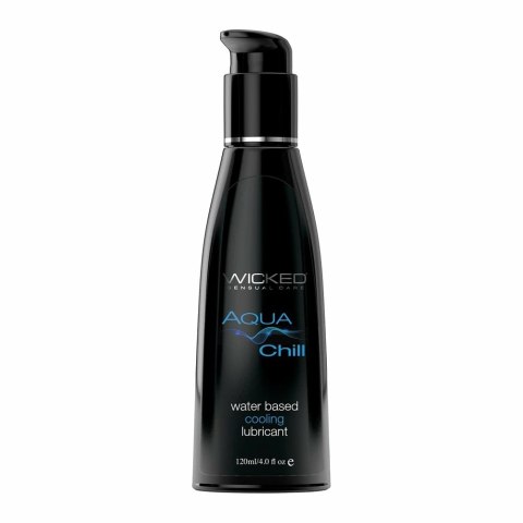 WICKED Aqua Chill Lubricant 120ml - chłodzący żel intymny, wegański