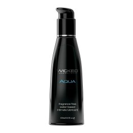 WICKED Aqua Lubricant 120ml - bezzapachowy żel nawilżający z aloesem