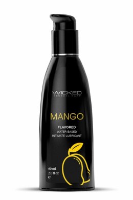 WICKED Aqua Mango Lubricant 60ml - nawilżający żel wodny o smaku mango