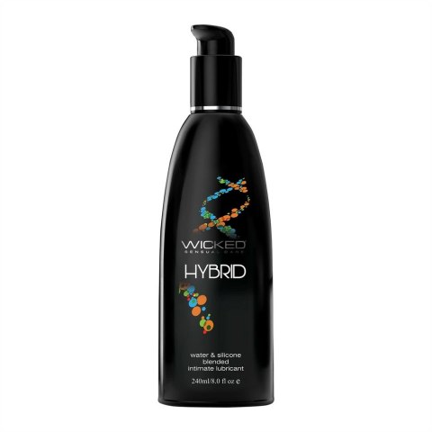 WICKED Hybrid Lubricant 240ml - żel hybrydowy, długotrwały, bezzapachowy