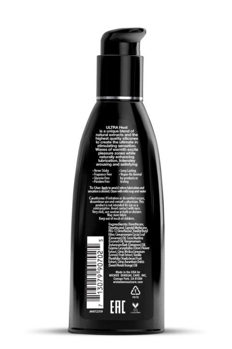WICKED Ultra Heat silikonowy lubrykant rozgrzewający 60ml