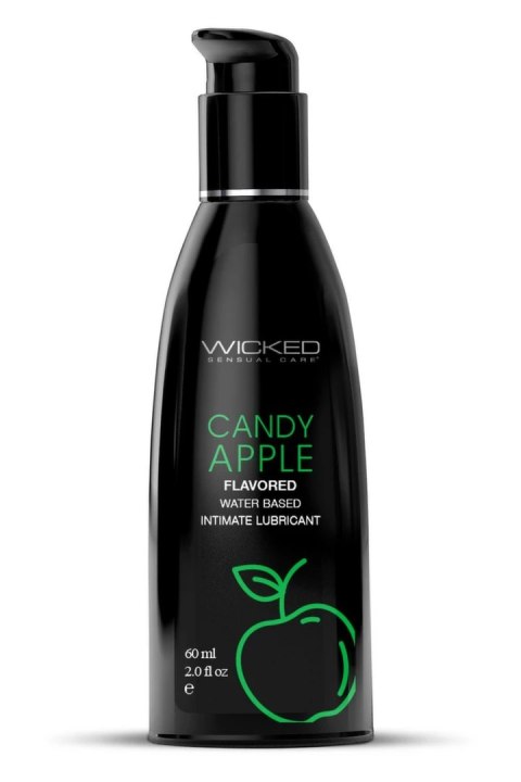 Wicked Aqua Candy Apple Lubrykant wodny o smaku jabłka 60 ml