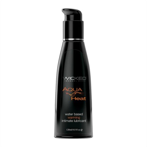 Wicked Aqua Heat Lubricant 120ml - wodny żel intymny z efektem rozgrzewającym