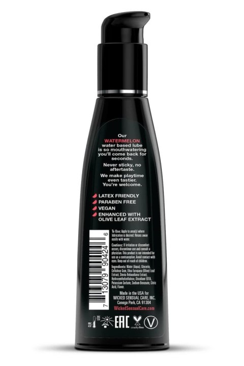 Wicked Aqua Watermelon Lubrykant wodny o smaku arbuza 120 ml