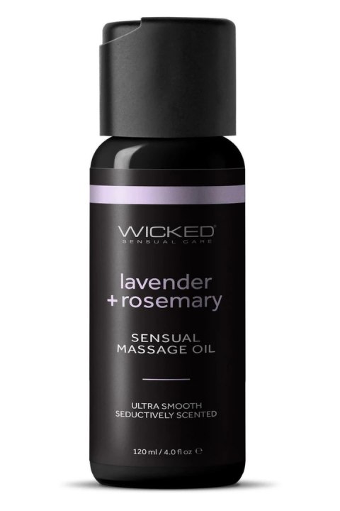 Wicked Sensual Care Olejek do masażu Lawenda Rozmaryn 120ml