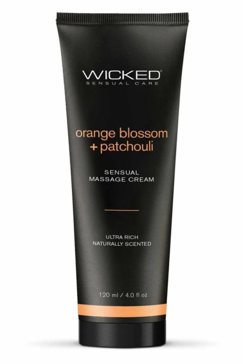 Wicked Sensual Care Orange Blossom & Patchouli Krem do Masażu 120ml