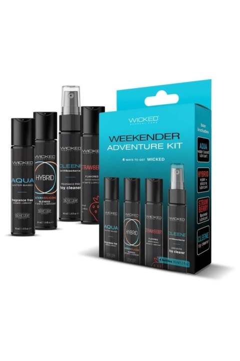 Wicked Weekender Adventure Kit zestaw podrożny 4x30 ml