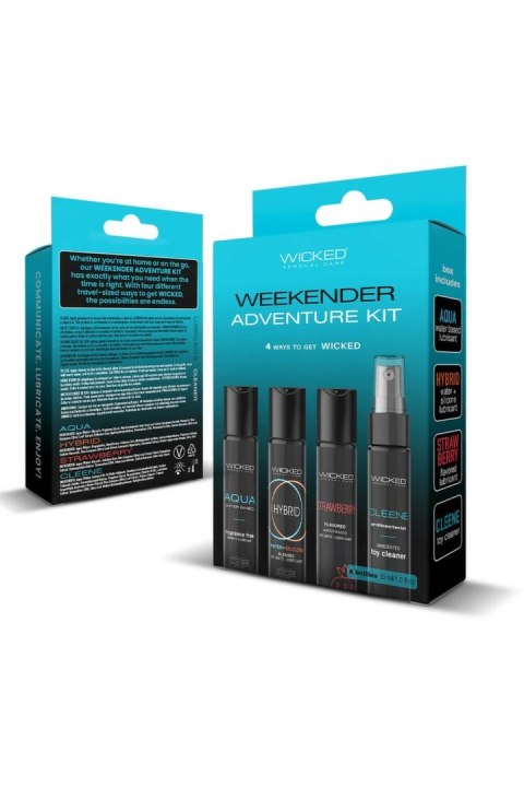 Wicked Weekender Adventure Kit zestaw podrożny 4x30 ml