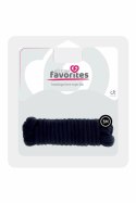 ALL TIME FAVORITES Love Rope 5m czarny - miękki sznur do wiązań
