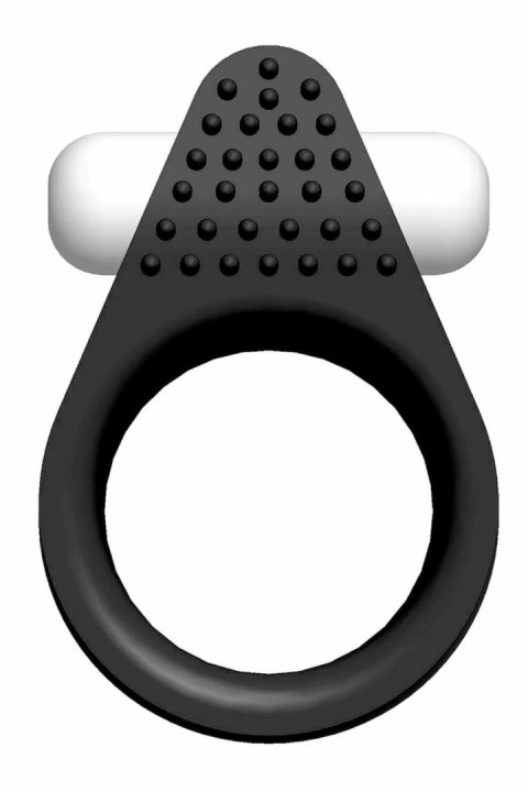 ALL TIME FAVORITES Stimu-Ring Black silikonowy pierścień wibrujący IPX5