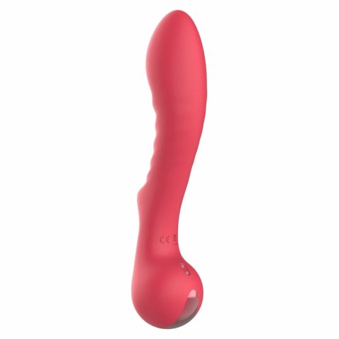 AMOUR Flexible G-Spot Vibe AIMEE silikonowy, wodoodporny, 22 cm fioletowy