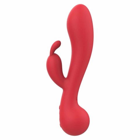 AMOUR Rabbit Vibe Camille silikonowy, 2 silniki, wodoodporny 22 cm