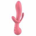 AMOUR Triple Pleasure Vibe Claire silikonowy, 2 silniki, IPX6, 22 cm