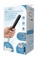 AQUACLEAN Shower Douche System z przełącznikiem, silikonowy 139 cm