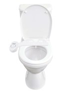 AQUACLEAN Swift Spray Slim - bidet do toalety, smukły montaż, biały