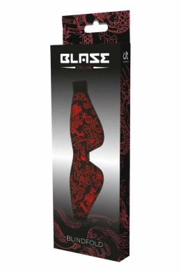 BLAZE DELUXE BLINDFOLD opaska na oczy z haftem, neoprenowa, uniwersalna