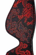 BLAZE DELUXE BLINDFOLD opaska na oczy z haftem, neoprenowa, uniwersalna